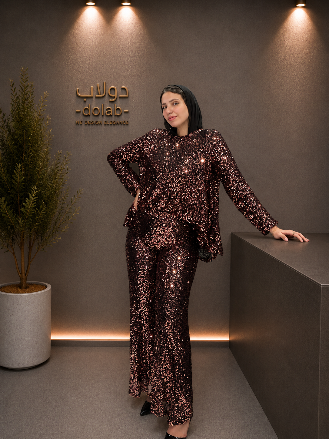 Pants soiree wide style