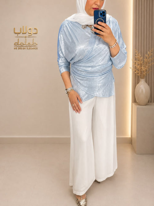 Elegant Chiffon Pants