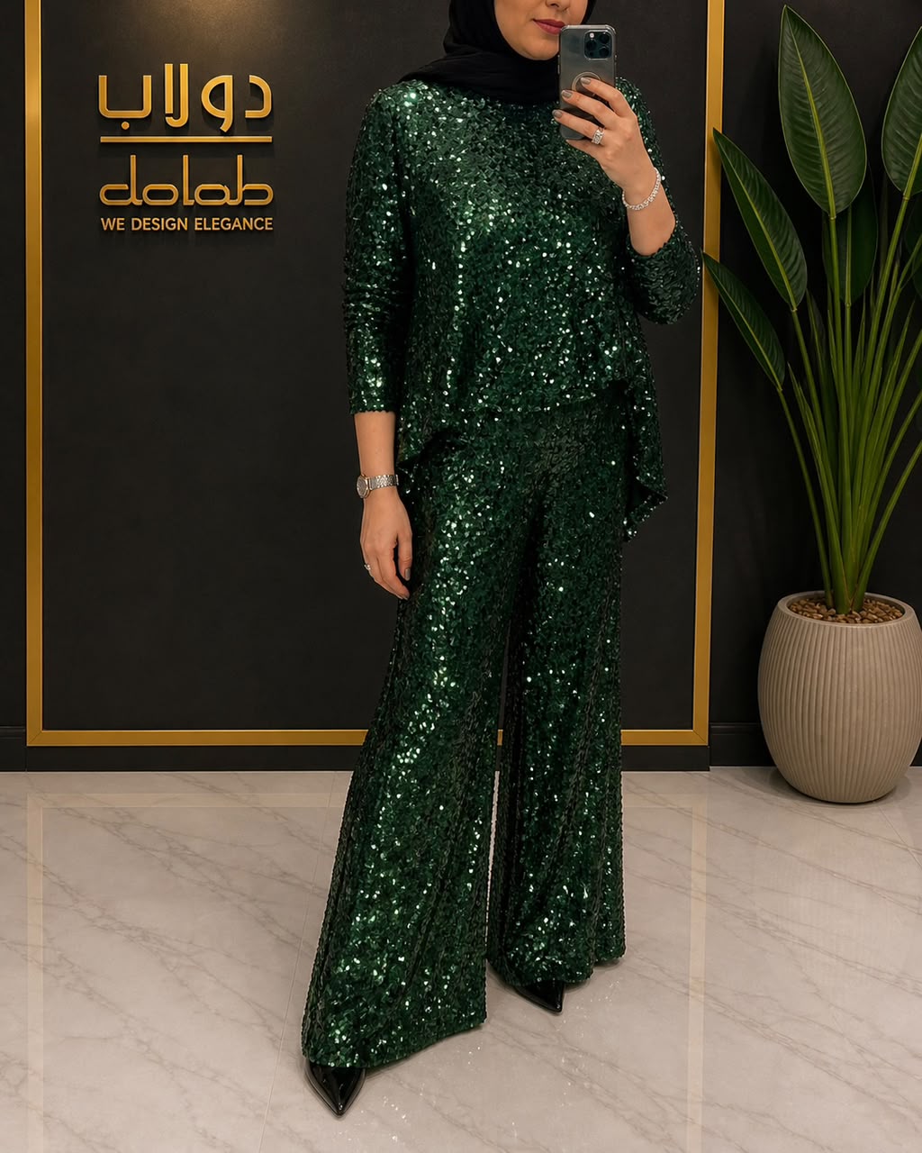 Pants soiree wide style